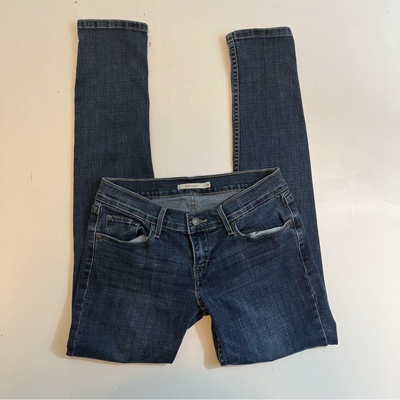 Levi's Denim - LEVI'S 524 Skinny Low Rise Dark Wash Jean - Size 26